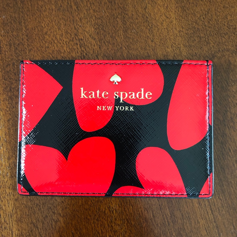 Kate Spade ♠️ Be Mine Hearts Card Holder